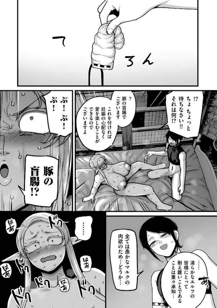 限界熟女エルフ専用! 男娼デリバリーサービス!!【電子特装版】【山本善々】 (p25)