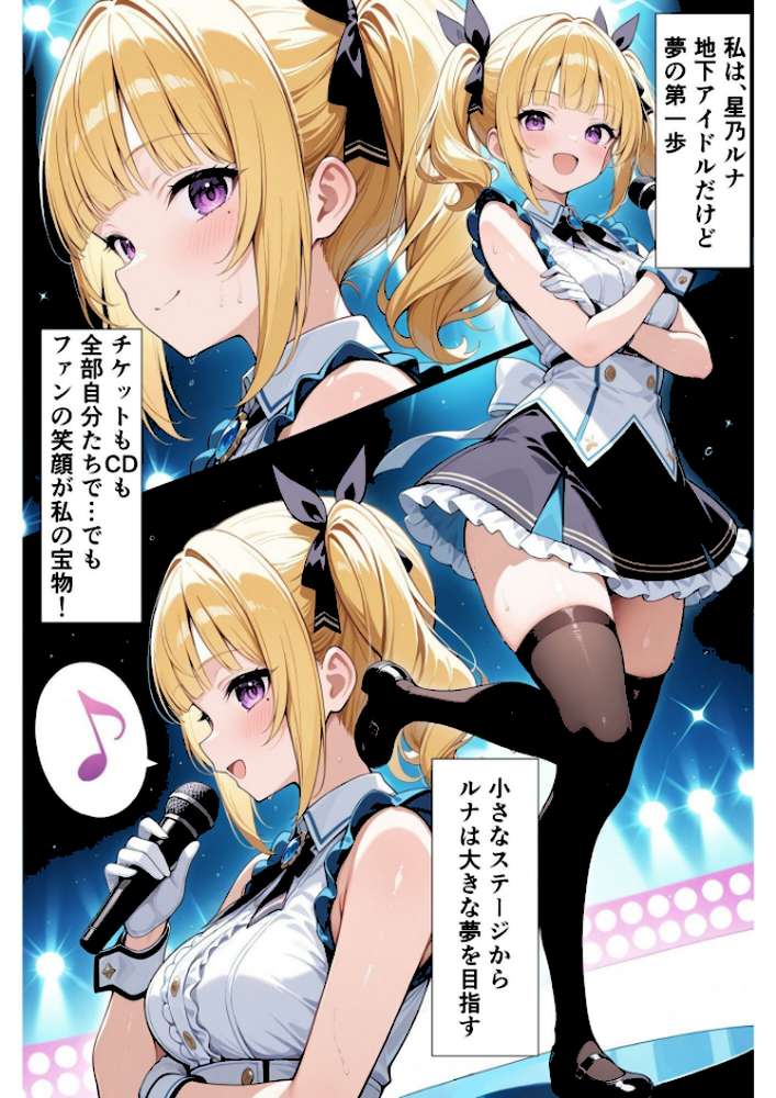 地下アイドル過激なファンサ性奴●【羅理沙】 (p2)