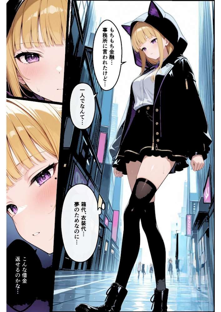 地下アイドル過激なファンサ性奴●【羅理沙】 (p4)