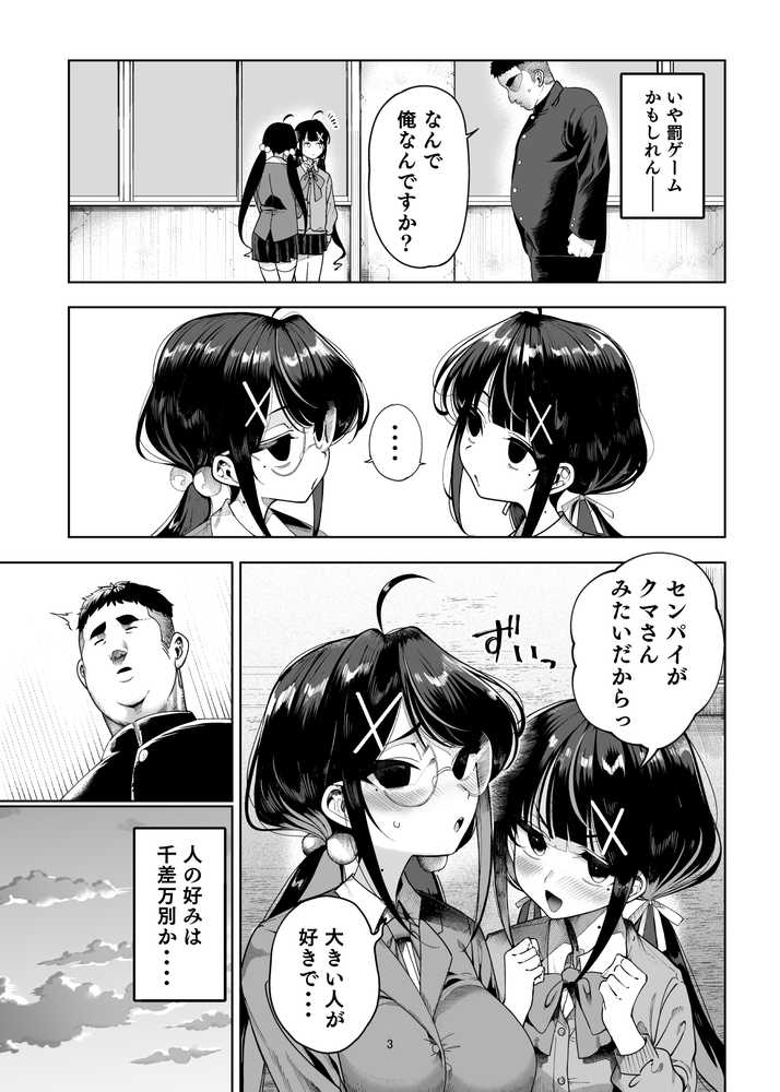 双子メス◯キ 熊系ちんぽをいただく