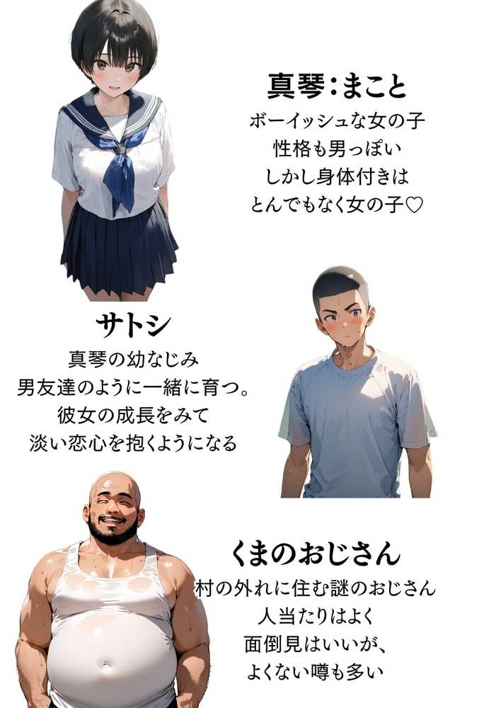 【僕のNTR夏休み】あの日見た種付けプレスを僕はまだ忘れられない3巻ボーイッシュ編【竿役が種付けおじさんじゃないとヌケないんだが・・・】 (p3)