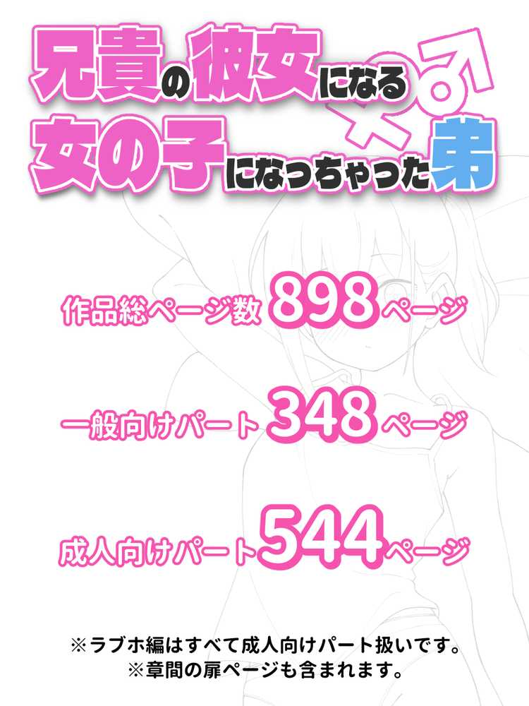 兄貴の彼女になる女の子になっちゃった弟 総集編完全版