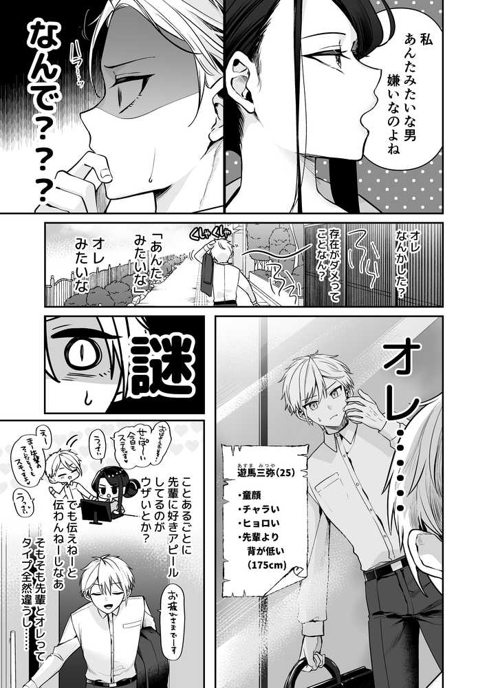 デカ女上司と元チャラ男の後輩くん #1【まろ茶庵】 (p6)