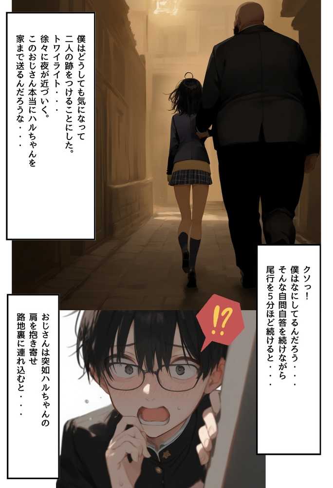 地味で華奢な裏垢女子がおじさんに甘やかされてハメ撮り撮影〜BSS編、僕が先に好きだったのに〜【竿役が種付けおじさんじゃないとヌケないんだが・・・】 (p36)