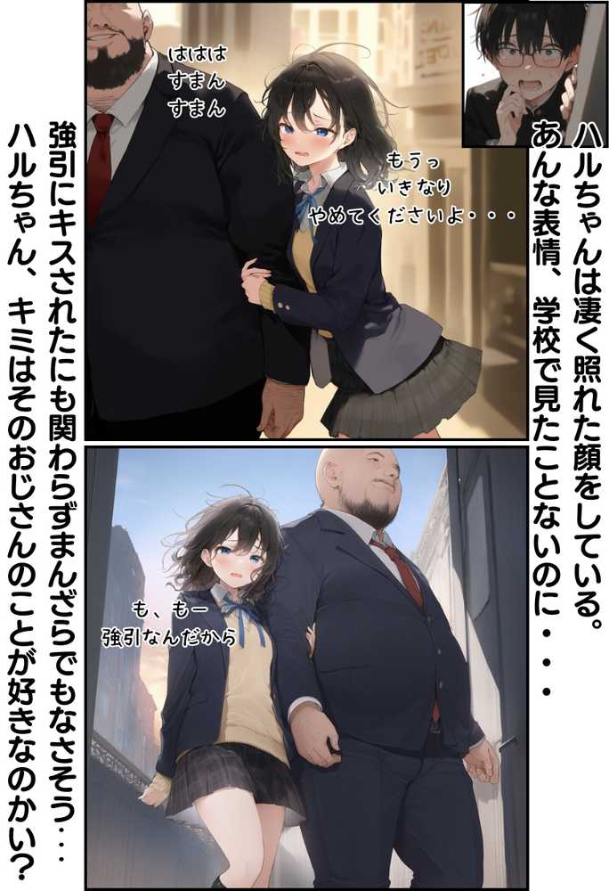 地味で華奢な裏垢女子がおじさんに甘やかされてハメ撮り撮影〜BSS編、僕が先に好きだったのに〜【竿役が種付けおじさんじゃないとヌケないんだが・・・】 (p45)