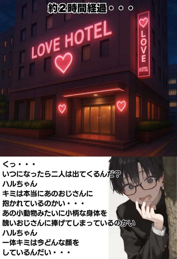 地味で華奢な裏垢女子がおじさんに甘やかされてハメ撮り撮影〜BSS編、僕が先に好きだったのに〜【竿役が種付けおじさんじゃないとヌケないんだが・・・】 (p85)