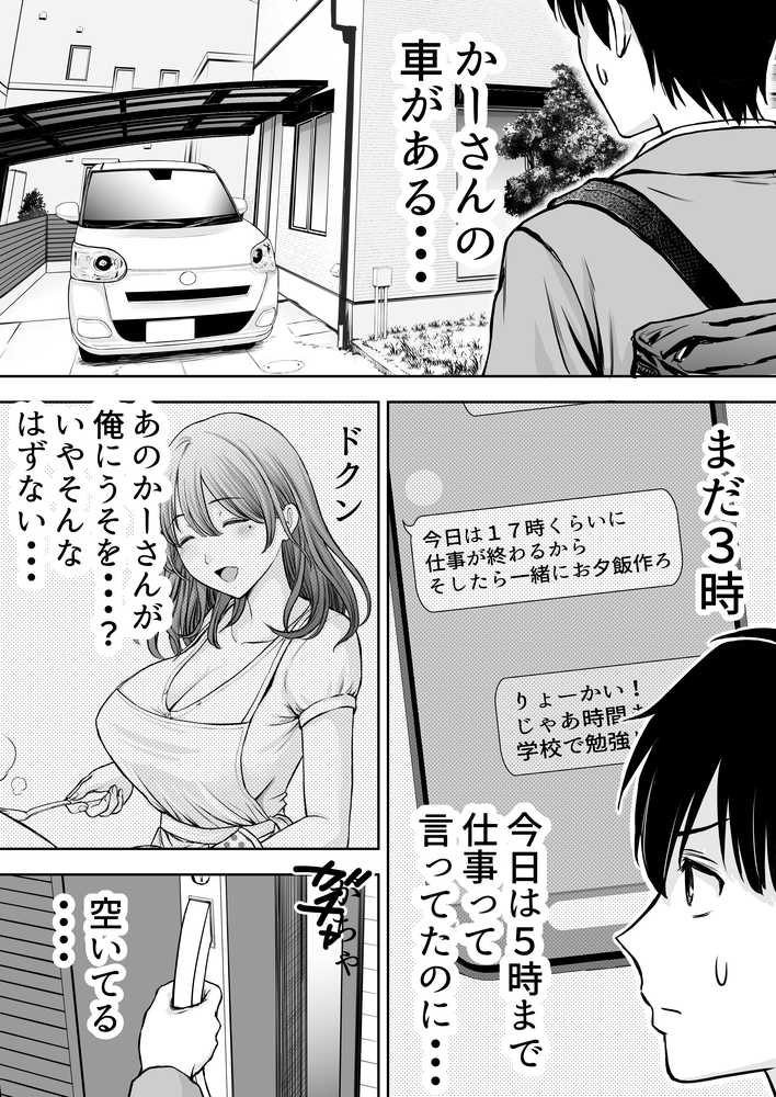 僕のかーちゃんがひきこもりニートデブ兄貴の性処理オナホになっていた話【たろバウム】 (p15)