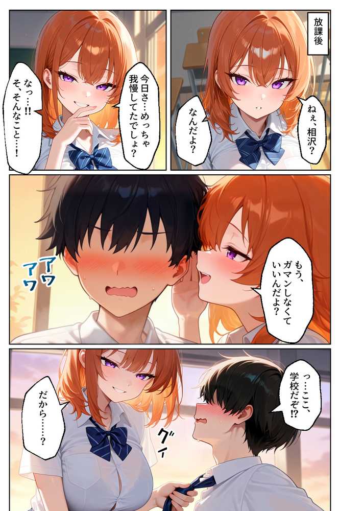 家出してきたクラスの人気ギャルが彼女になったら学校で何度も中出しHさせてくれた話