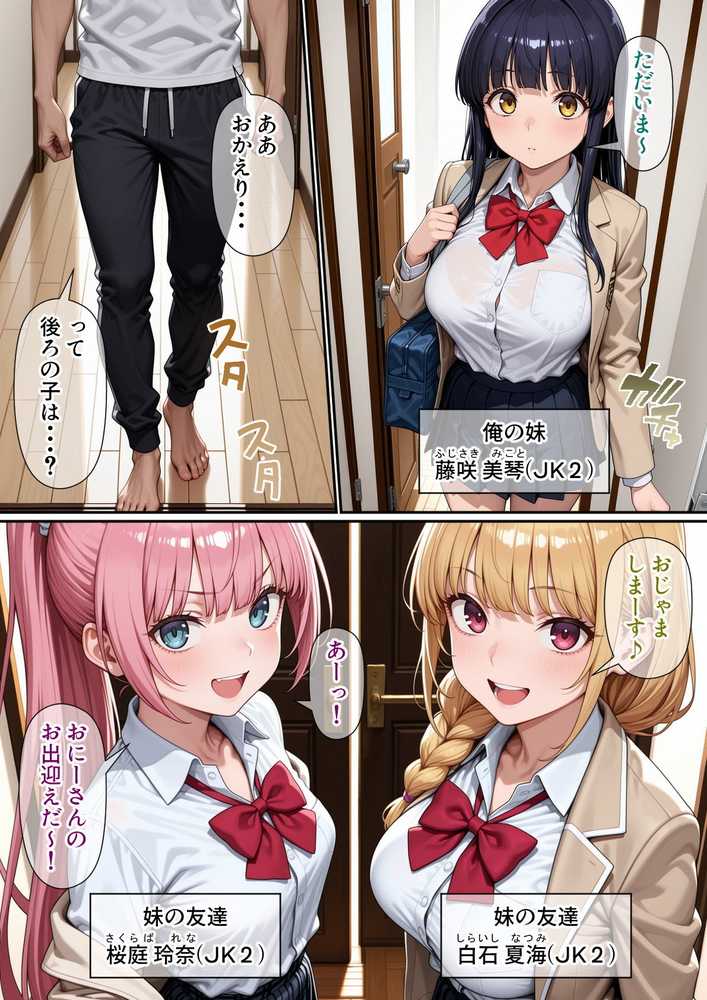 進学校の女子の性欲解消を手伝うことになったのだが【パルテノンの宴】 (p1)