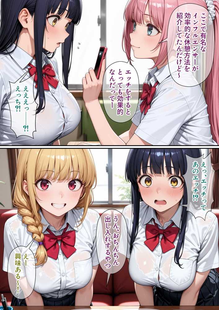 進学校の女子の性欲解消を手伝うことになったのだが【パルテノンの宴】 (p22)