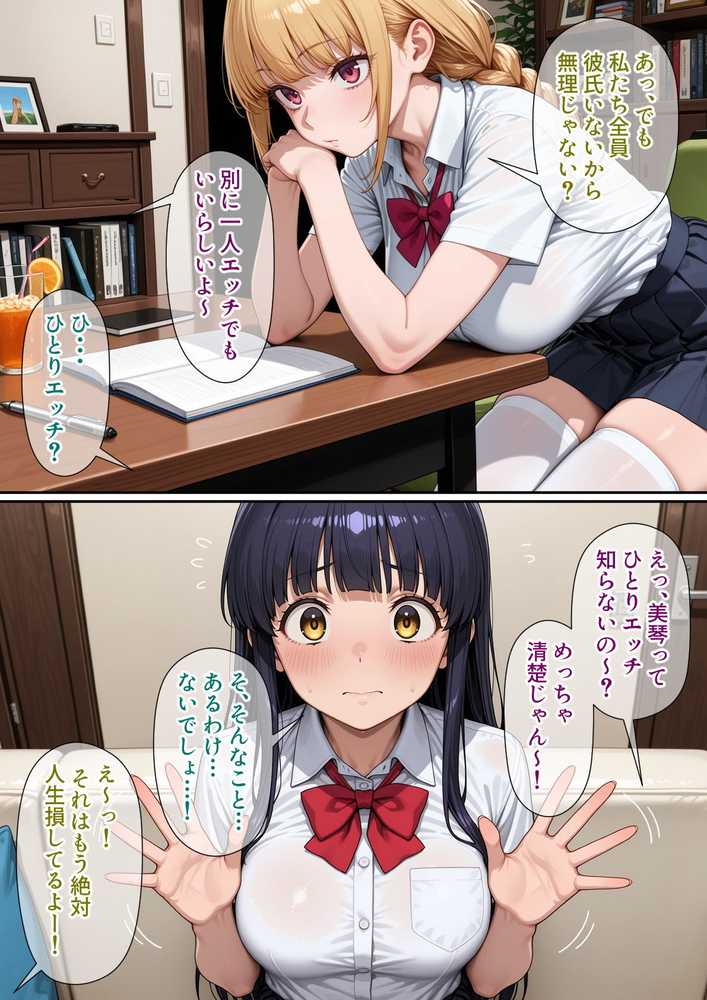 進学校の女子の性欲解消を手伝うことになったのだが【パルテノンの宴】 (p23)