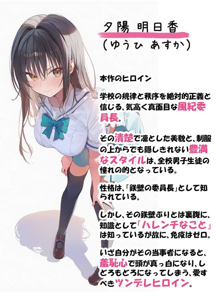 催淫ノート 男子達がオカズにしている風紀委員長を寝取ってみた【零の旅人】 (p1)