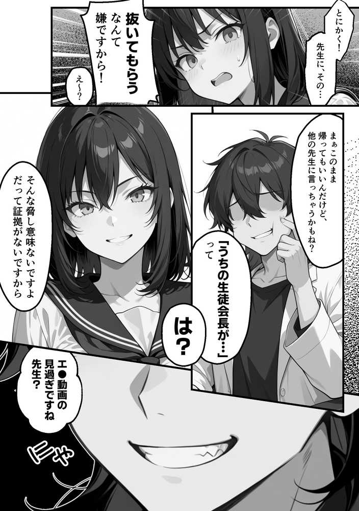 【朗報】彼氏持ち生徒会長さん、ローターが抜けなくなってしまう【COMICアイル】 (p5)