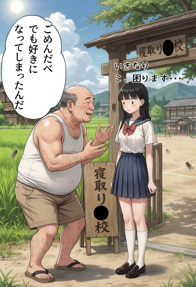 【僕のNTR夏休み】あの日見た種付けプレスを僕はまだ忘れられない6巻モブ顔編【竿役が種付けおじさんじゃないとヌケないんだが・・・】 (p22)