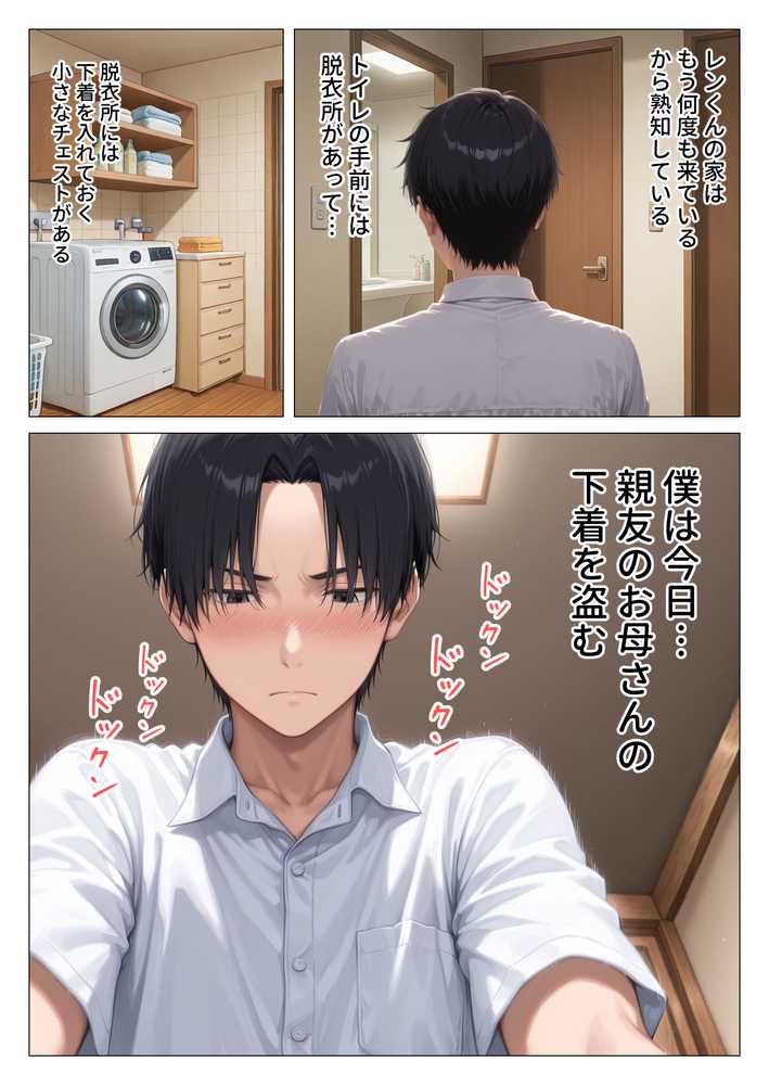 美巨乳黒ギャル人妻のむちむち濃厚甘サド生H 〜憧れの親友ママに筆おろししてもらう話〜