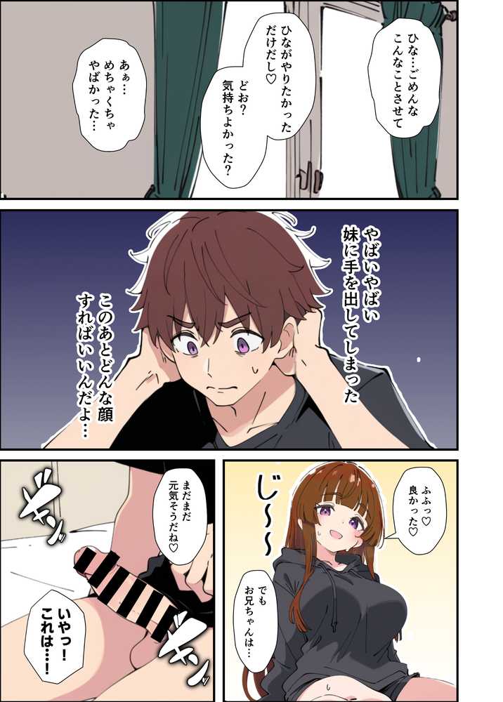 小悪魔義妹の誘惑に負けて生ハメセックスしまくる話【あくめくん】 (p29)