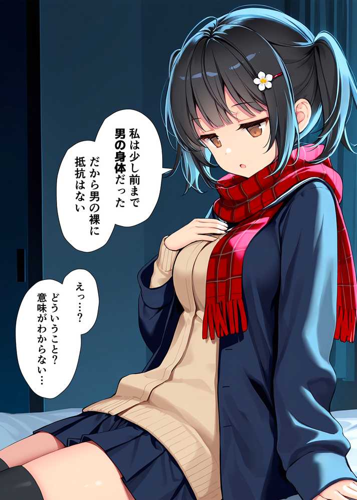 セックスが嫌いなジト目TS家出少女が一晩でメス堕ちする話【悪魔ほろほろ】 (p26)