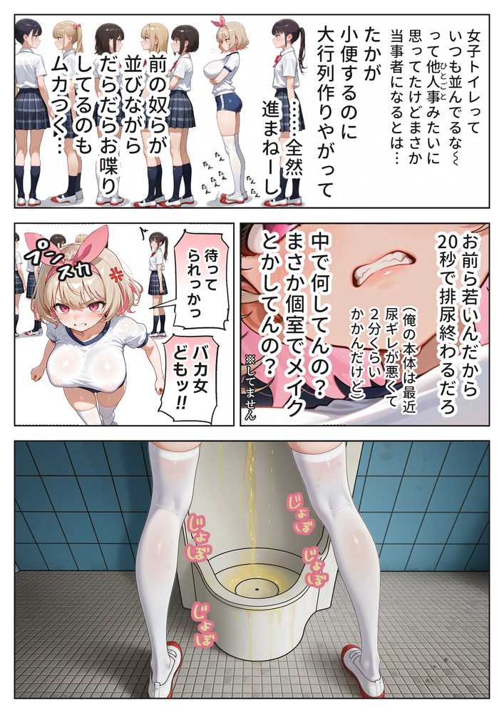 キモおじ⇔JK入れ替わり【3】変態体育教師のわからせ個別指導