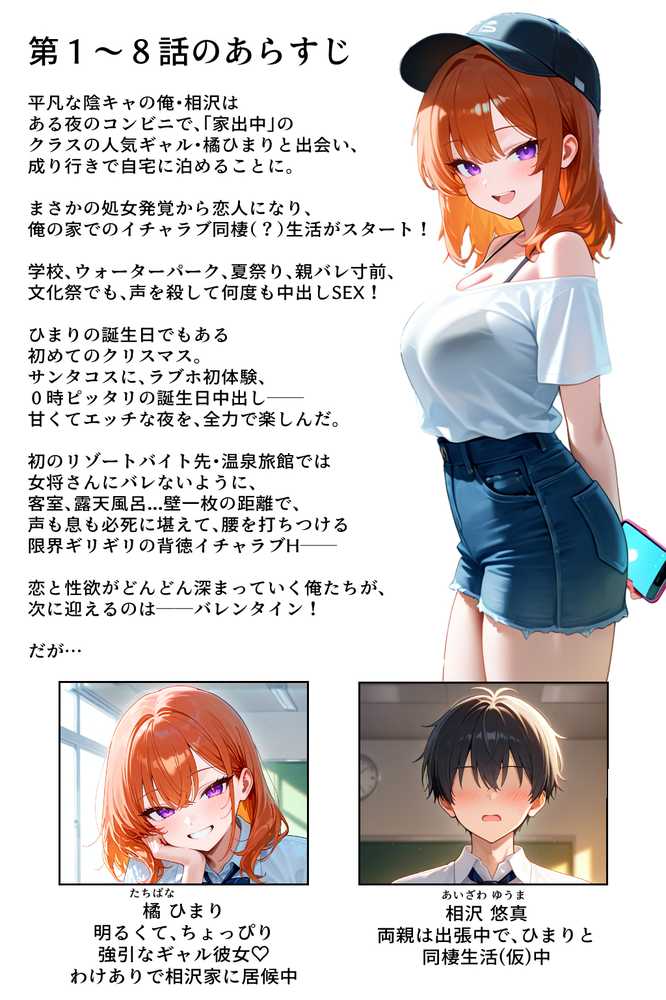 家出してきたクラスの人気ギャルが彼女になったらバレンタインに何度も中出しHさせてくれた話【イチャラブ堂】 (p1)