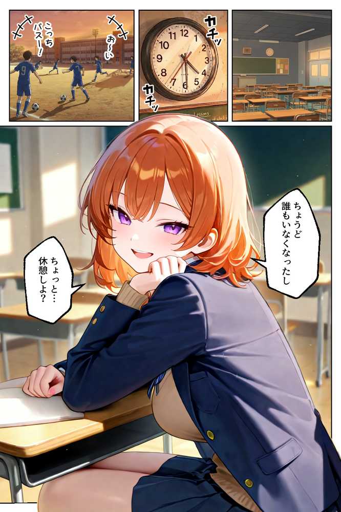 家出してきたクラスの人気ギャルが彼女になったらバレンタインに何度も中出しHさせてくれた話【イチャラブ堂】 (p8)