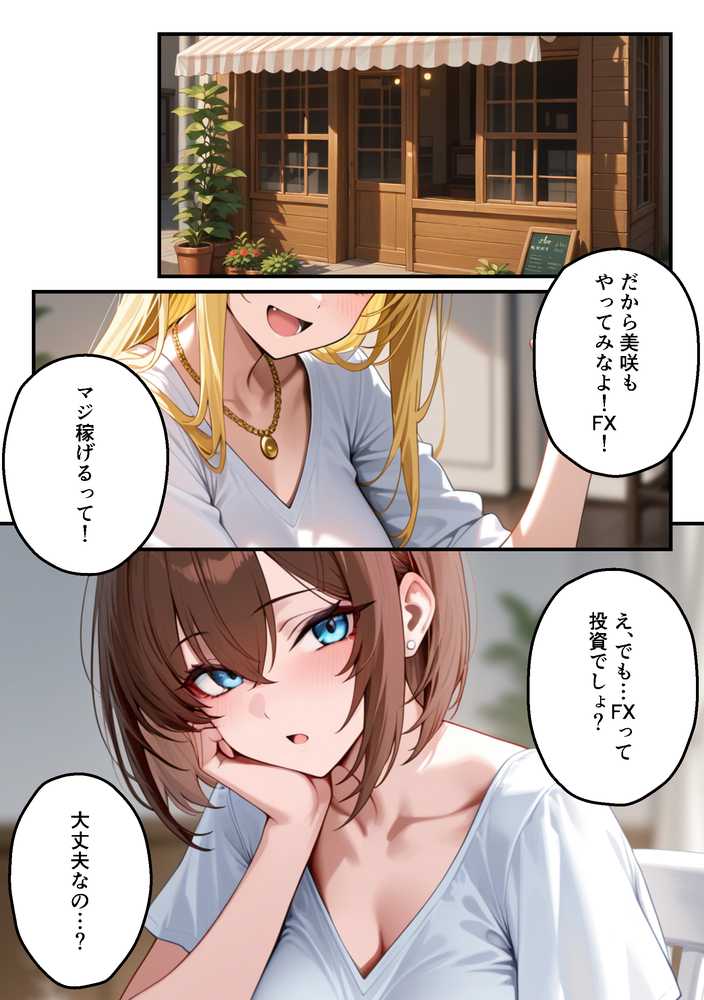【人妻デリヘルNTR】デリヘル呼んだら先輩の妻が来た〜FXにハマった貞淑妻が堕ちるまで〜【あまくち工房】 (p1)