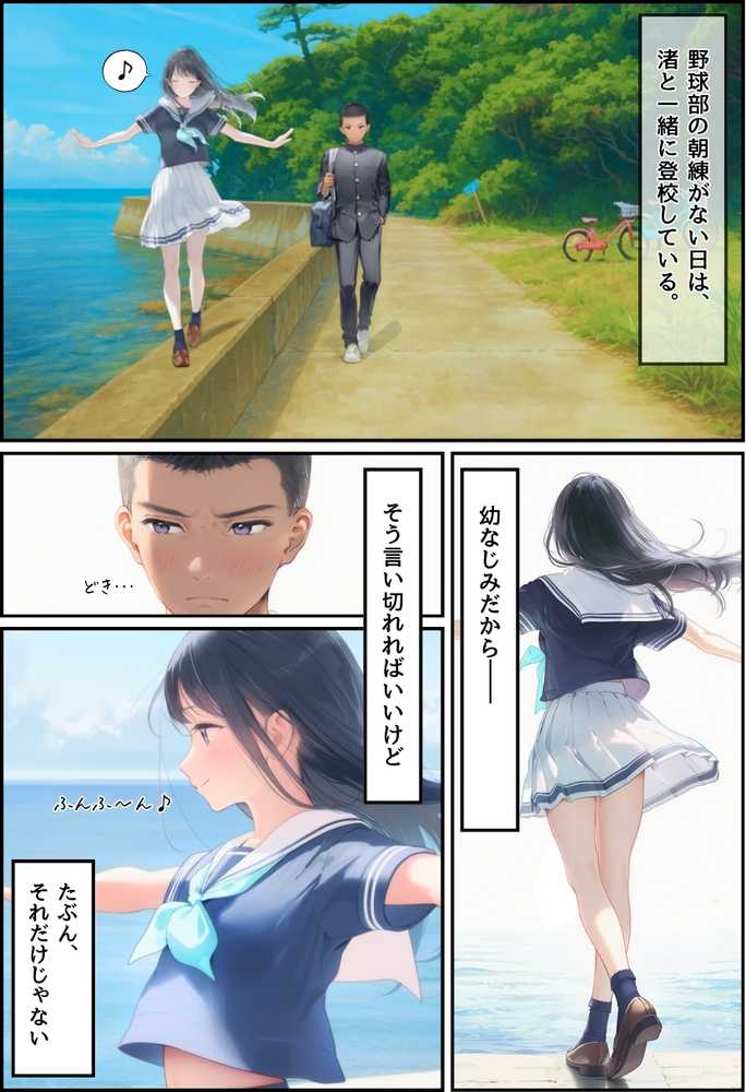 想いを寄せていた幼馴染みが中年メタボ教師(BMI40)と肉体関係だった件【竿役が種付けおじさんじゃないとヌケないんだが・・・】 (p4)