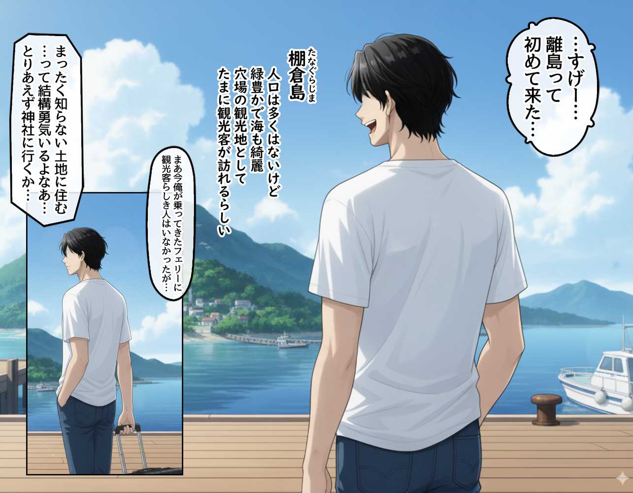 孕ませ島1〜離島の神社に呼ばれた俺が、島の未来のために子種を注ぎ続ける話〜【ハレノヒ】 (p3)