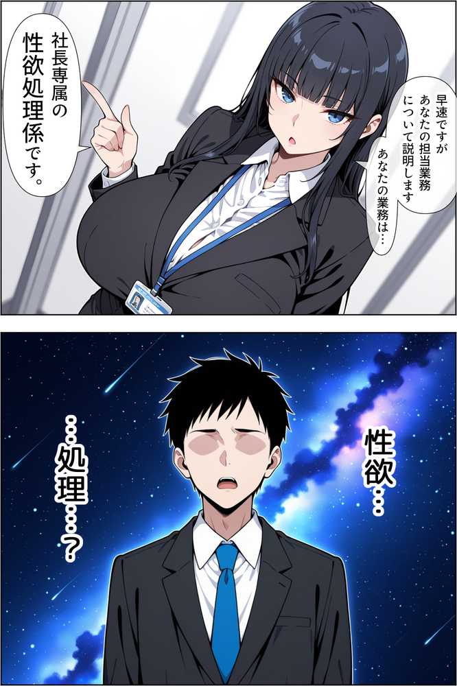 転職したら爆乳ギャル社長の性欲処理係に任命された件