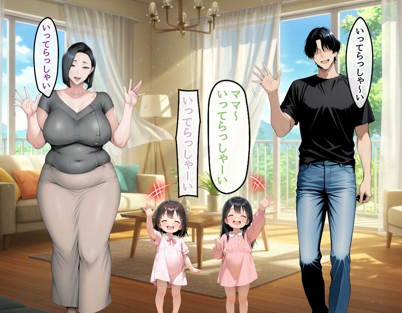 【総集編】どスケベなオバサンが娘の堕とし方を教えてあげる【ハレノヒ】 (p6)