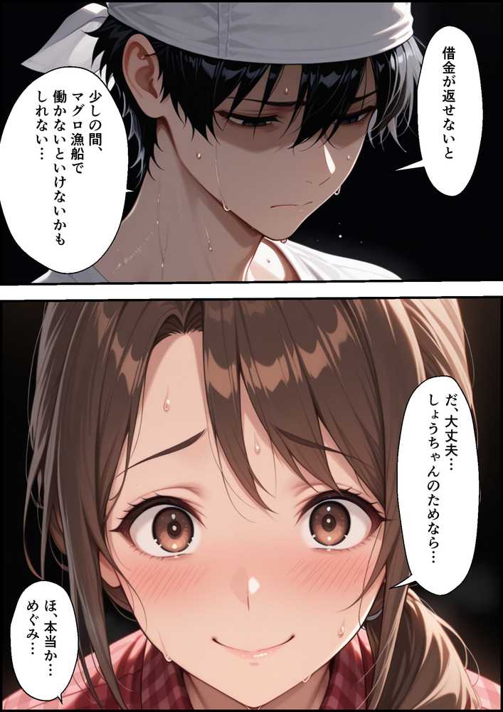 村の権力者に上納された妻