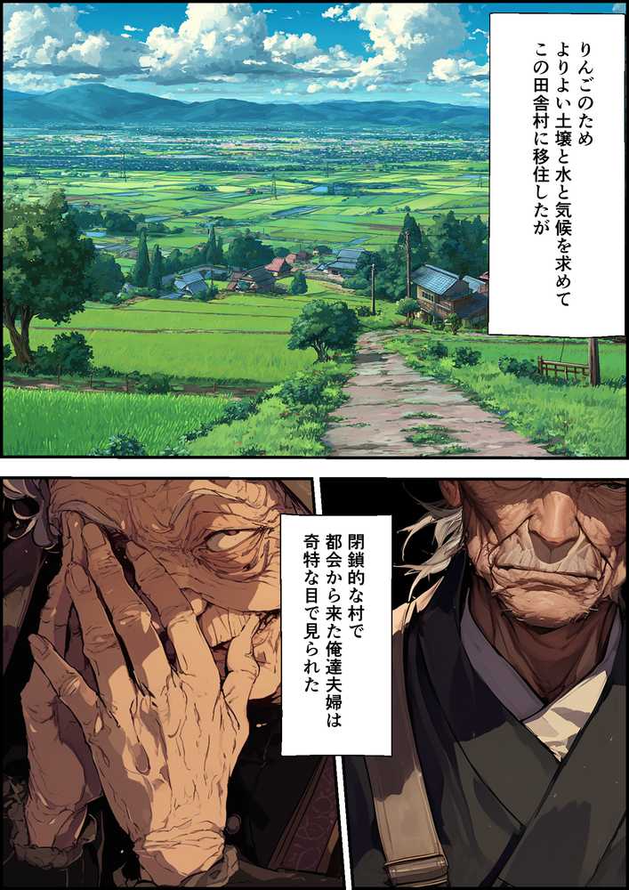 村の権力者に上納された妻