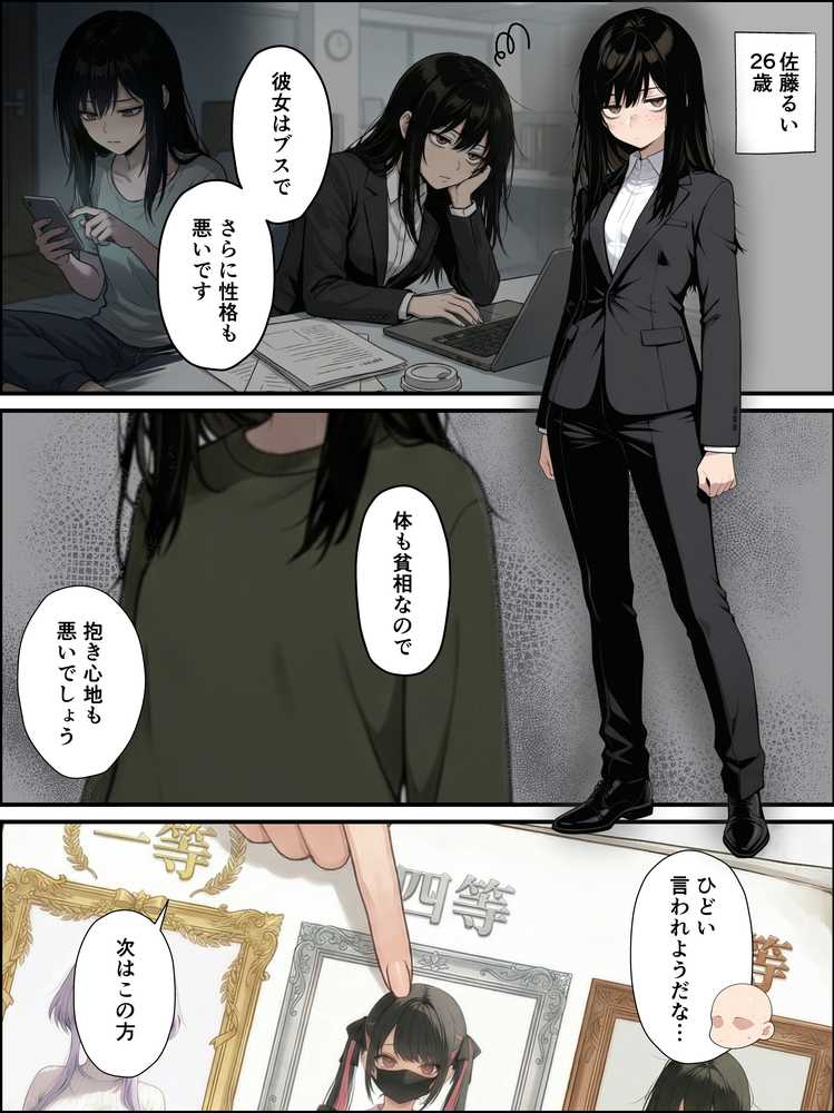 一獲千女〜女が当たる宝くじで一等を当てた男〜【片想いしていた同級生編】