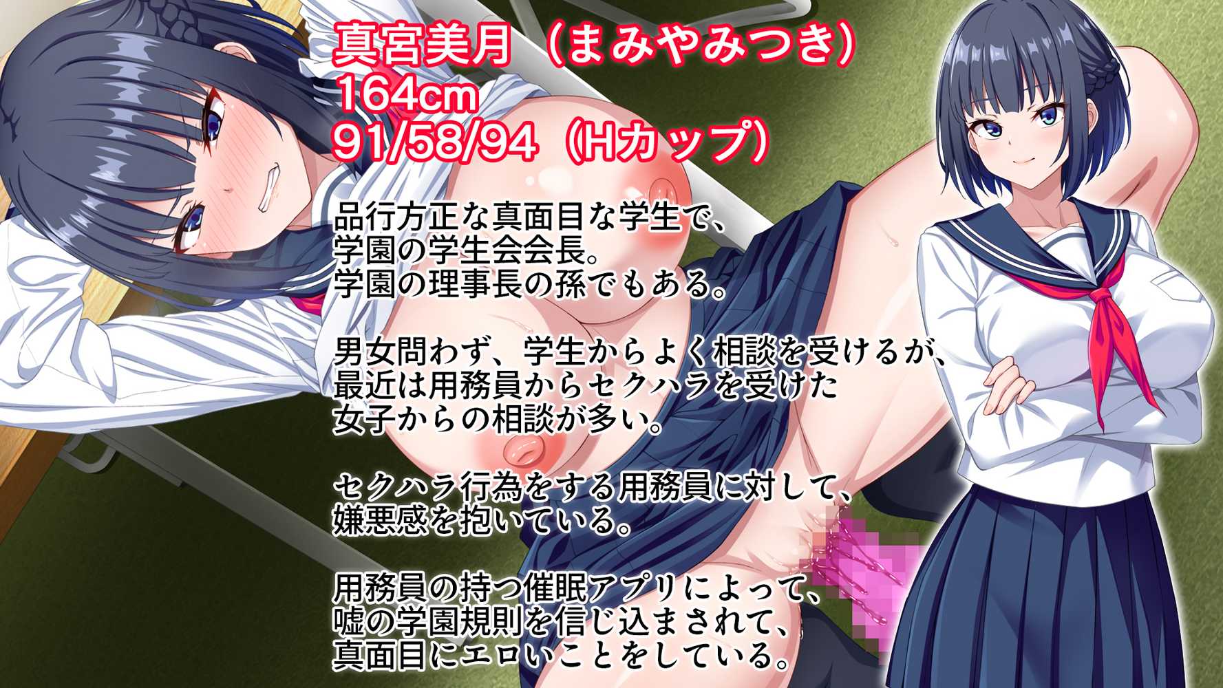 【CG集版】俺を嫌いな品行方正な会長様を、常識改変で卑猥な性処理メス豚に堕とす【スタジオ山ロマン】 (p2)