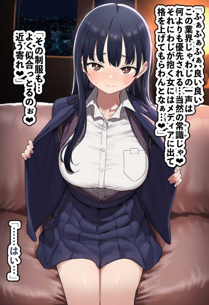 恵体モデル美少女・山〇杏奈が変態スケベ爺との濃厚ぶちゅキス生ハメに堕ち、歳の差60以上の夫婦になることを誓う話【美少女がキモ男に妊娠させられる?】 (p39)