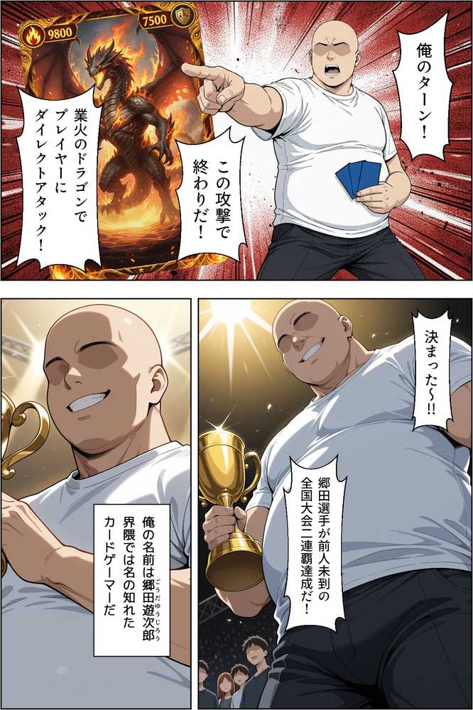 カードアニメあるあるの世界で無双してみた【ベビーリーフ工房】 (p1)