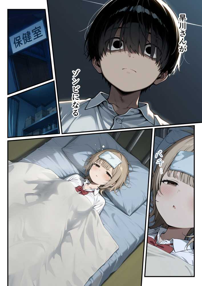 ゾンビに支配された学園で冴えない童貞のオタク君が少女たちの救世主になる話