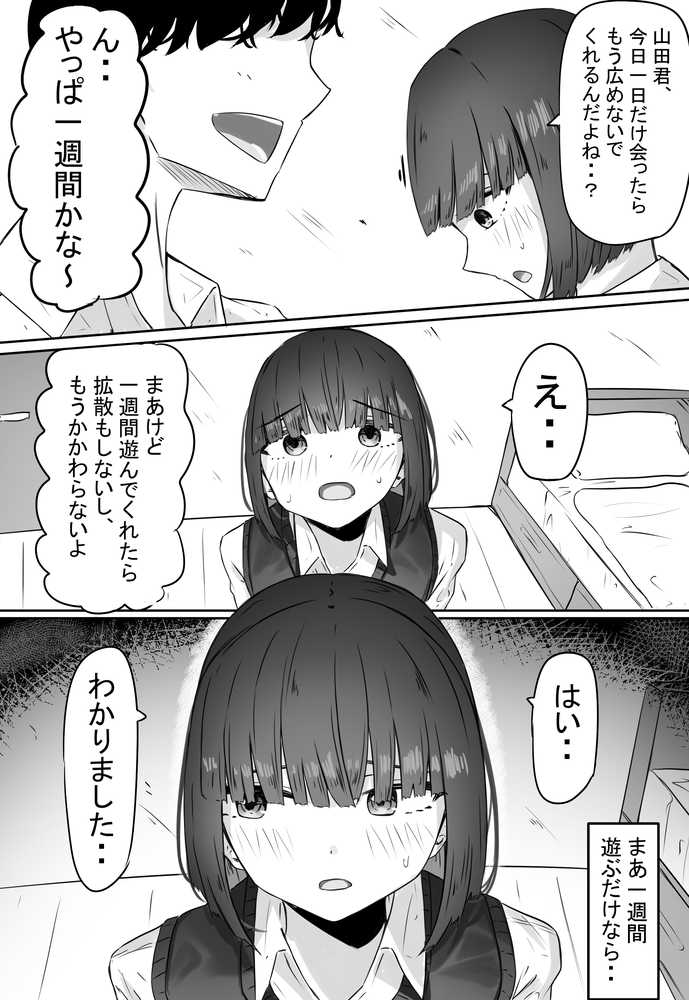 半年間付き合った彼女が一週間かけて寝取られ調教される話【めるくらん】 (p3)