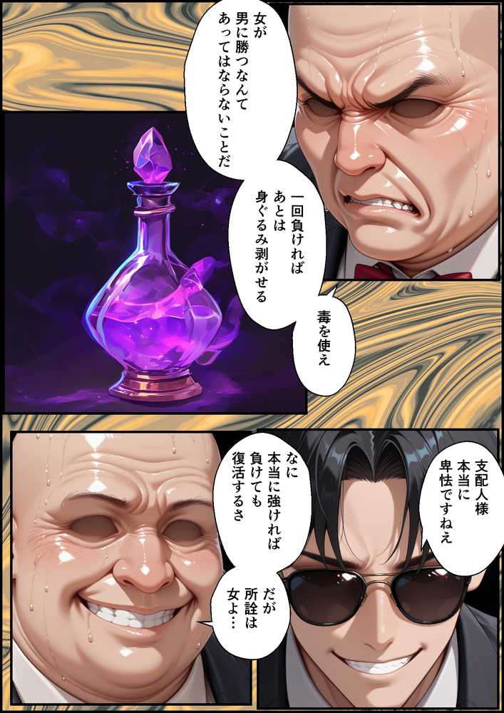 地下闘技場で格闘家が敗北してチン媚奴●になる話【バベル太郎】 (p18)