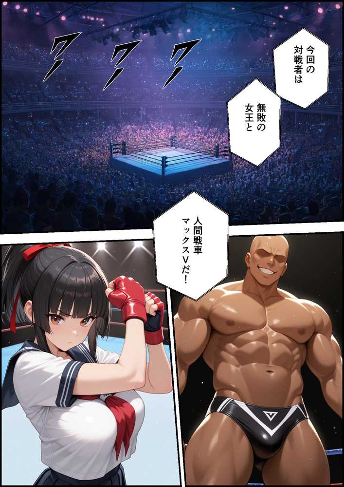 地下闘技場で格闘家が敗北してチン媚奴●になる話【バベル太郎】 (p21)