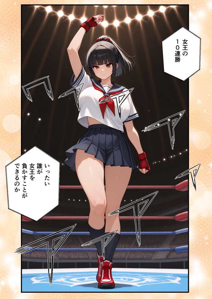 地下闘技場で格闘家が敗北してチン媚奴●になる話【バベル太郎】 (p9)