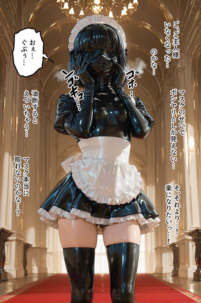 イラマチオ状態で生活するラバーメイド|究極のSMプレイ【TAIL LOVERS】 (p15)