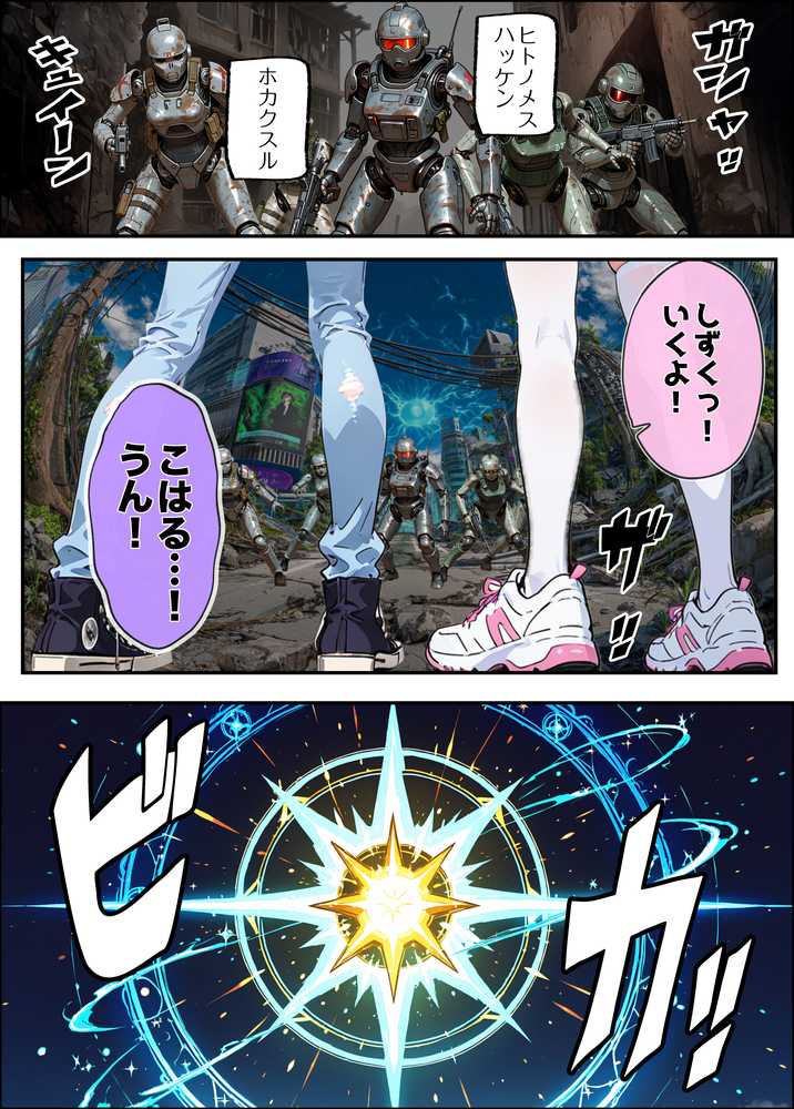 AIが支配する世界で人類を裏切った俺は正義の魔法少女をドスケベ調教する