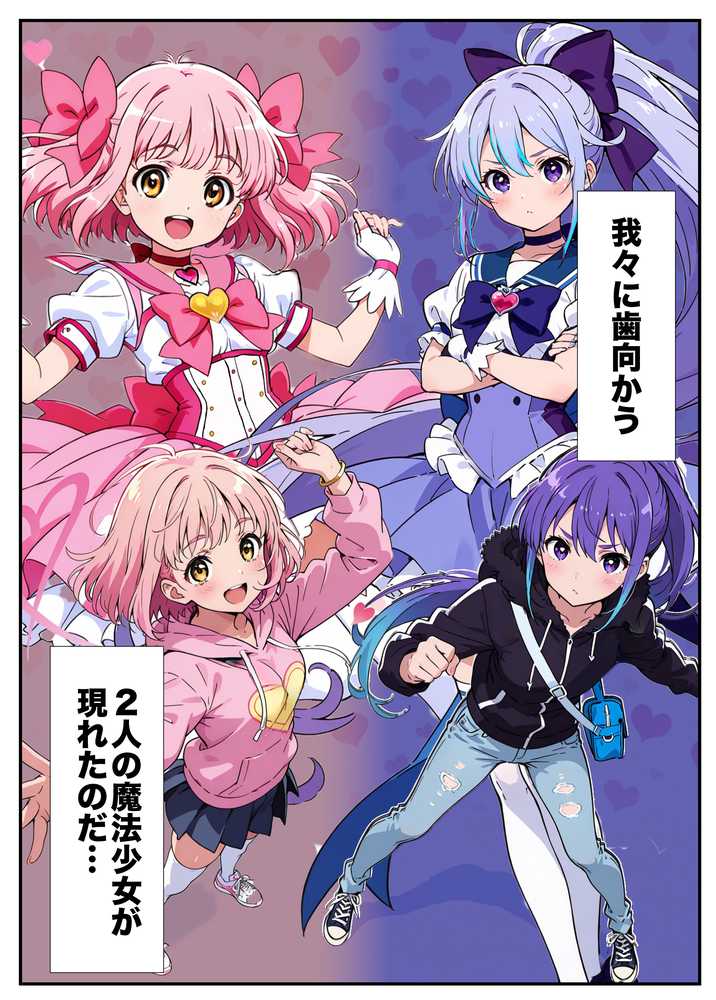 AIが支配する世界で人類を裏切った俺は正義の魔法少女をドスケベ調教する