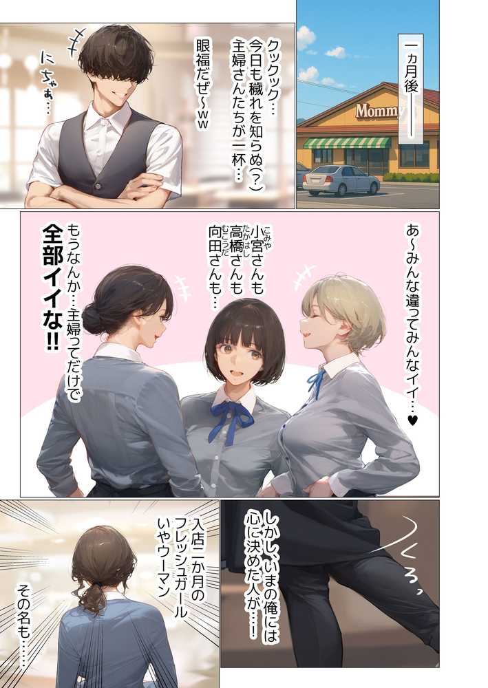 バ先のパート主婦（アラフォー・子持ち）の処女アナルをねっとりNTR開発！ 旦那も知らない変態セックスに沼っちゃいましたw