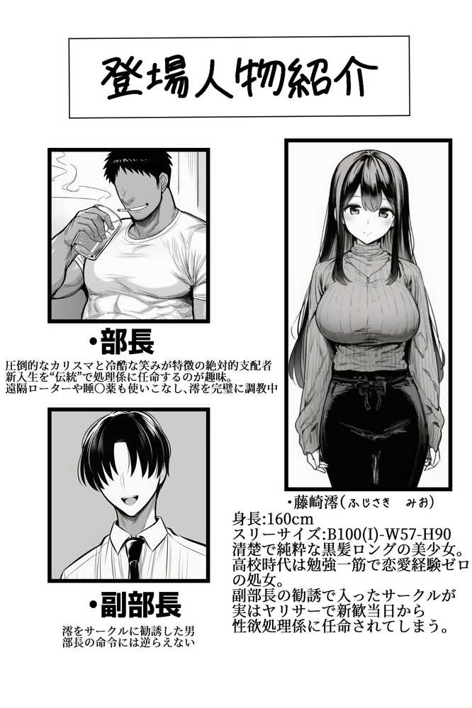 テニサーに入会したら処女の私が性欲処理係に任命された話【mealis】 (p1)