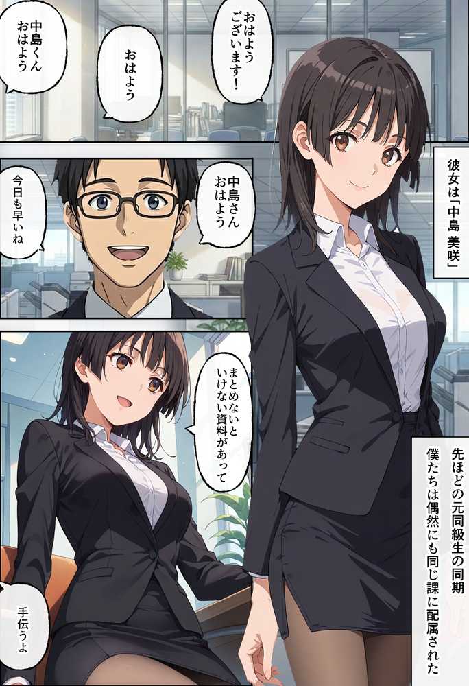 同期の俺が目撃した完璧新人の転落ー美少女清楚ちゃんの致命的な失敗ー