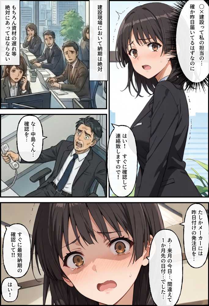 同期の俺が目撃した完璧新人の転落ー美少女清楚ちゃんの致命的な失敗ー