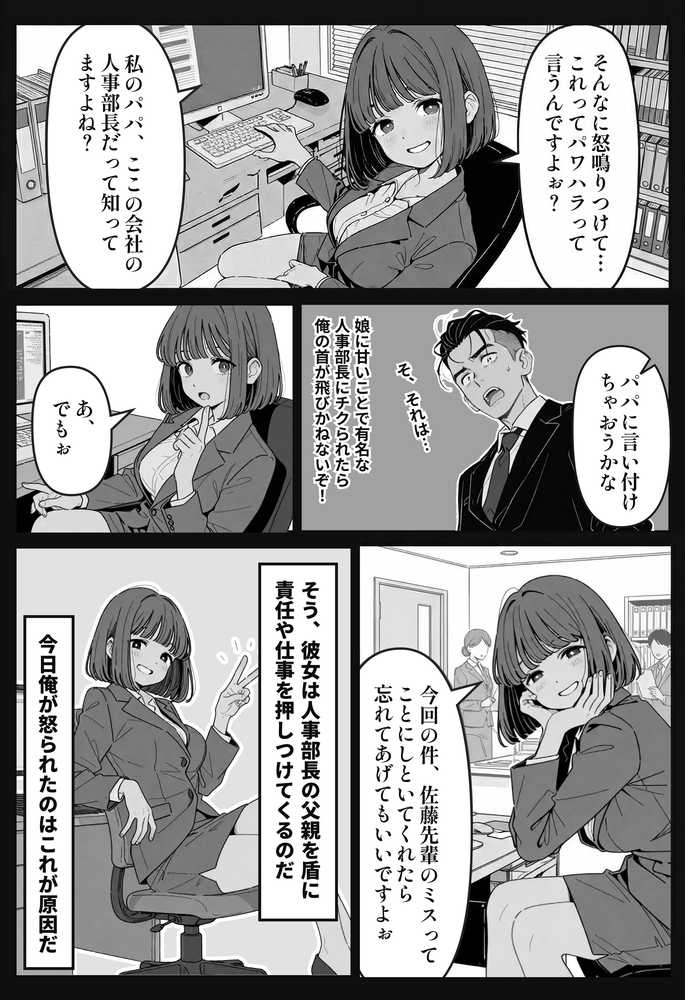 社内常識改変ノートで新卒問題児2人を性処理係にした物語【ちくびはんたー】 (p17)