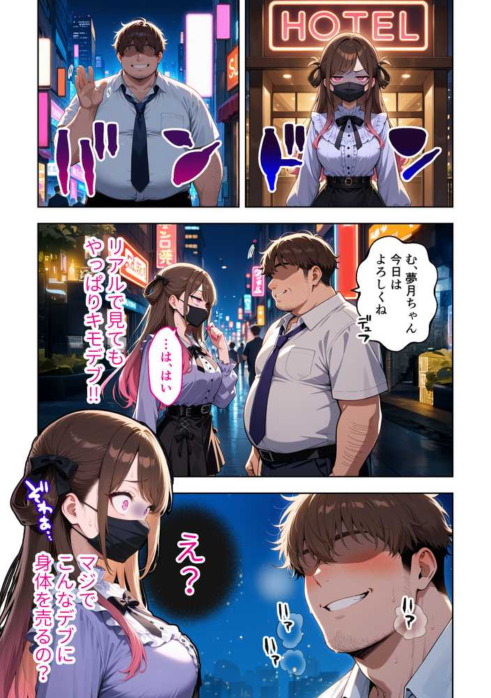 雑魚まんパパ活女子大生はセックスが下手なおじとマッチングしたい!?【COMICアイル】 (p21)