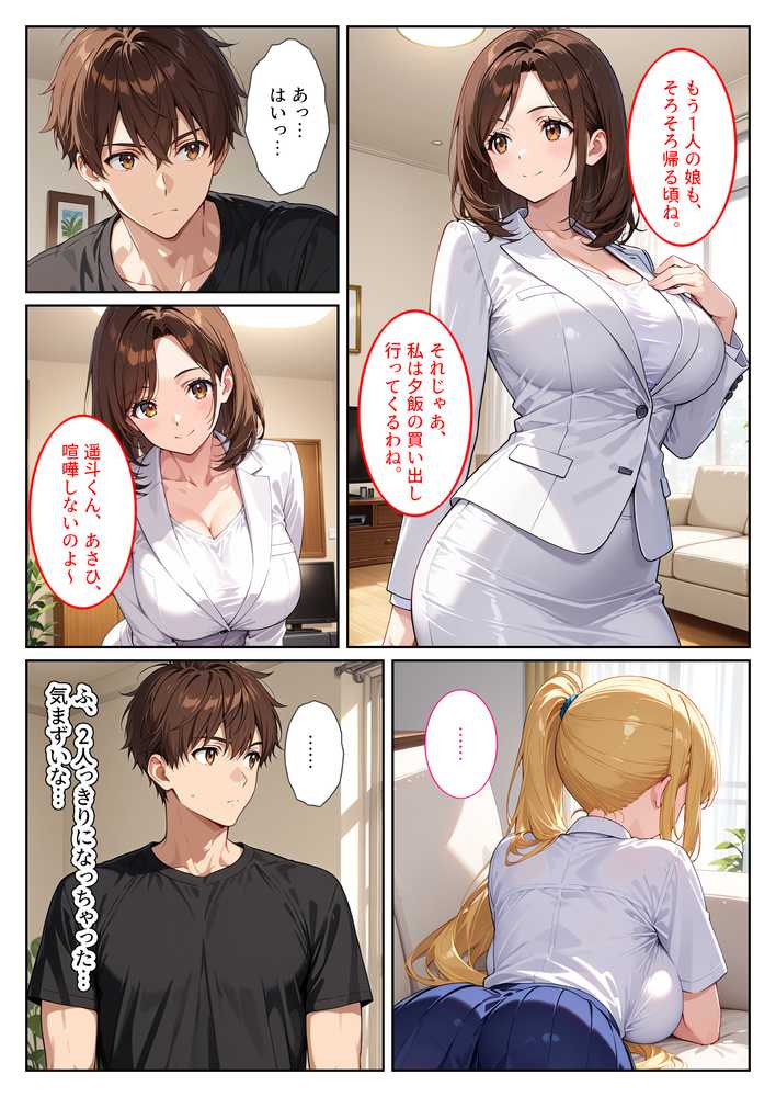 養子になったら爆乳義母と双子義妹に誘惑されて中出しセックスしています!〜双子妹編〜【StudioSR(妹・人妻・巨乳推し)】 (p9)